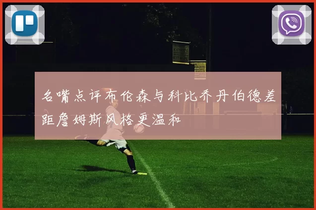 名嘴点评布伦森与科比乔丹伯德差距詹姆斯风格更温和